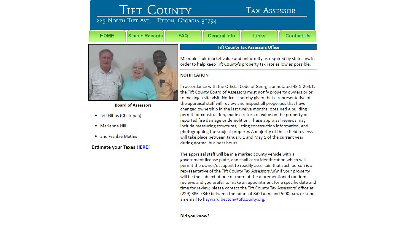 Tift County - Schneider Geospatial